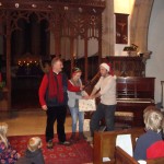 Christmas Procession - Rector in the Church 11.14
