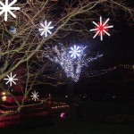 Christmas lights Rothbury 29.11.14